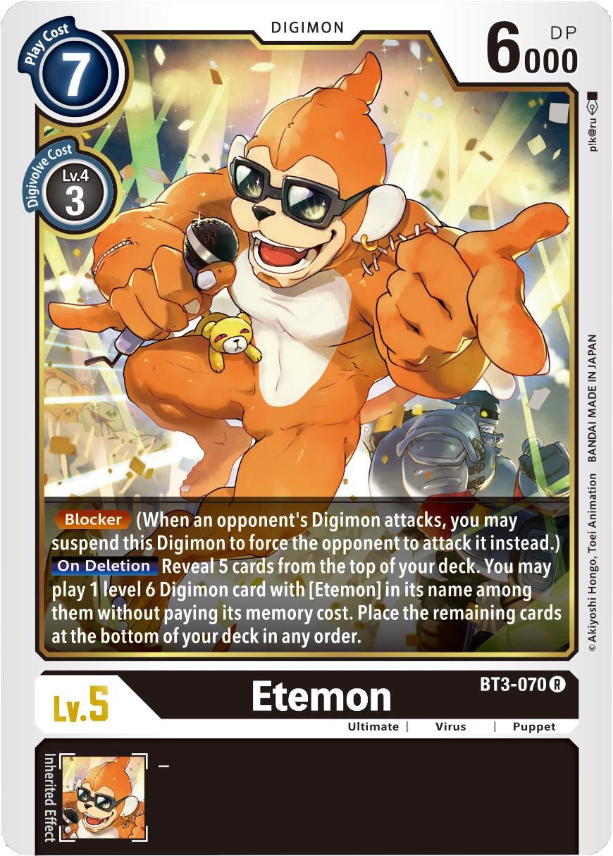 Etemon [BT01-03B - BT3-070 R]