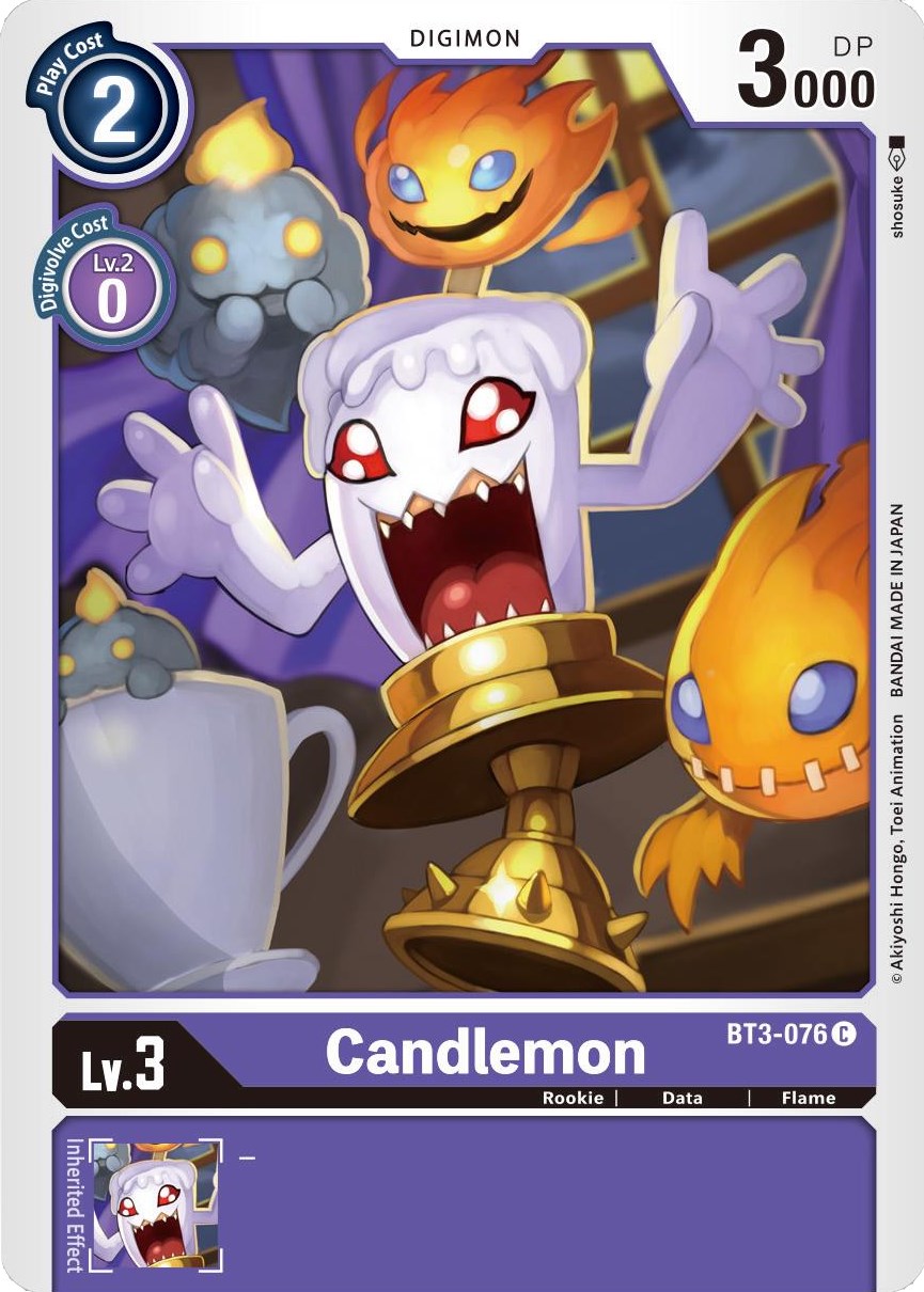 Candlemon [BT01-03B - BT3-076 C]