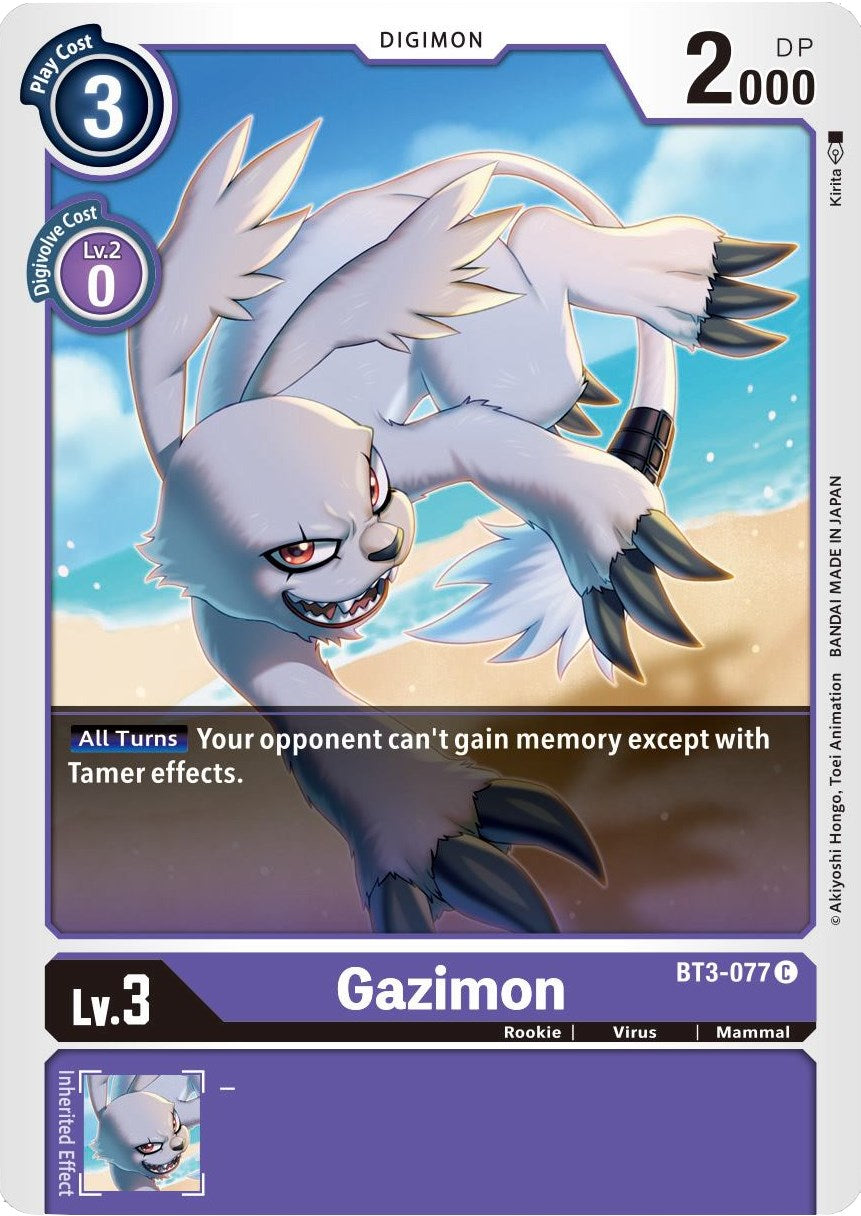 Gazimon [BT01-03B - BT3-077 C]