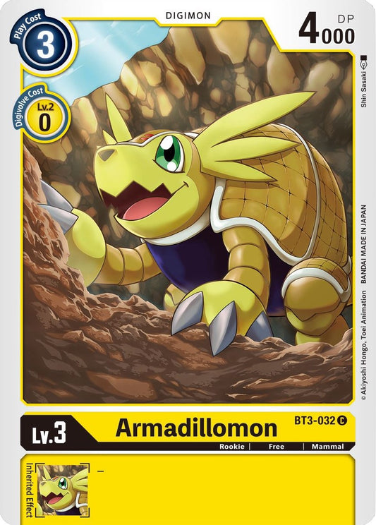 Armadillomon - BT3-032 [BT01-03B - BT3-032 C]