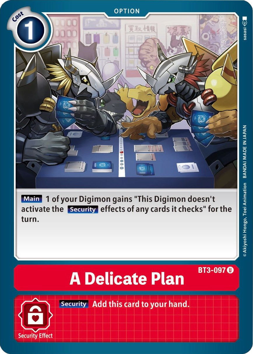 A Delicate Plan [BT01-03B - BT3-097 U]