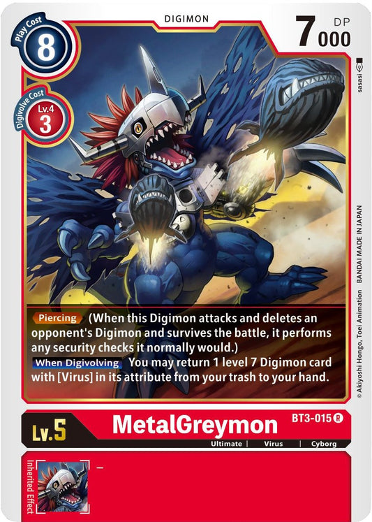 MetalGreymon - BT3-015 [BT01-03B - BT3-015 R]