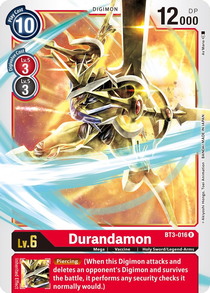 Durandamon [BT01-03B - BT3-016 R]