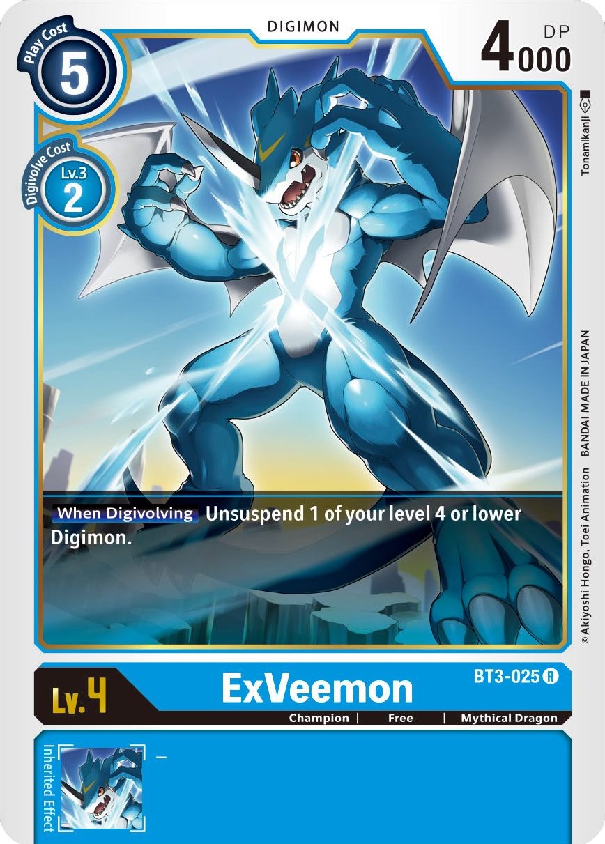 ExVeemon [BT01-03B - BT3-025 R]