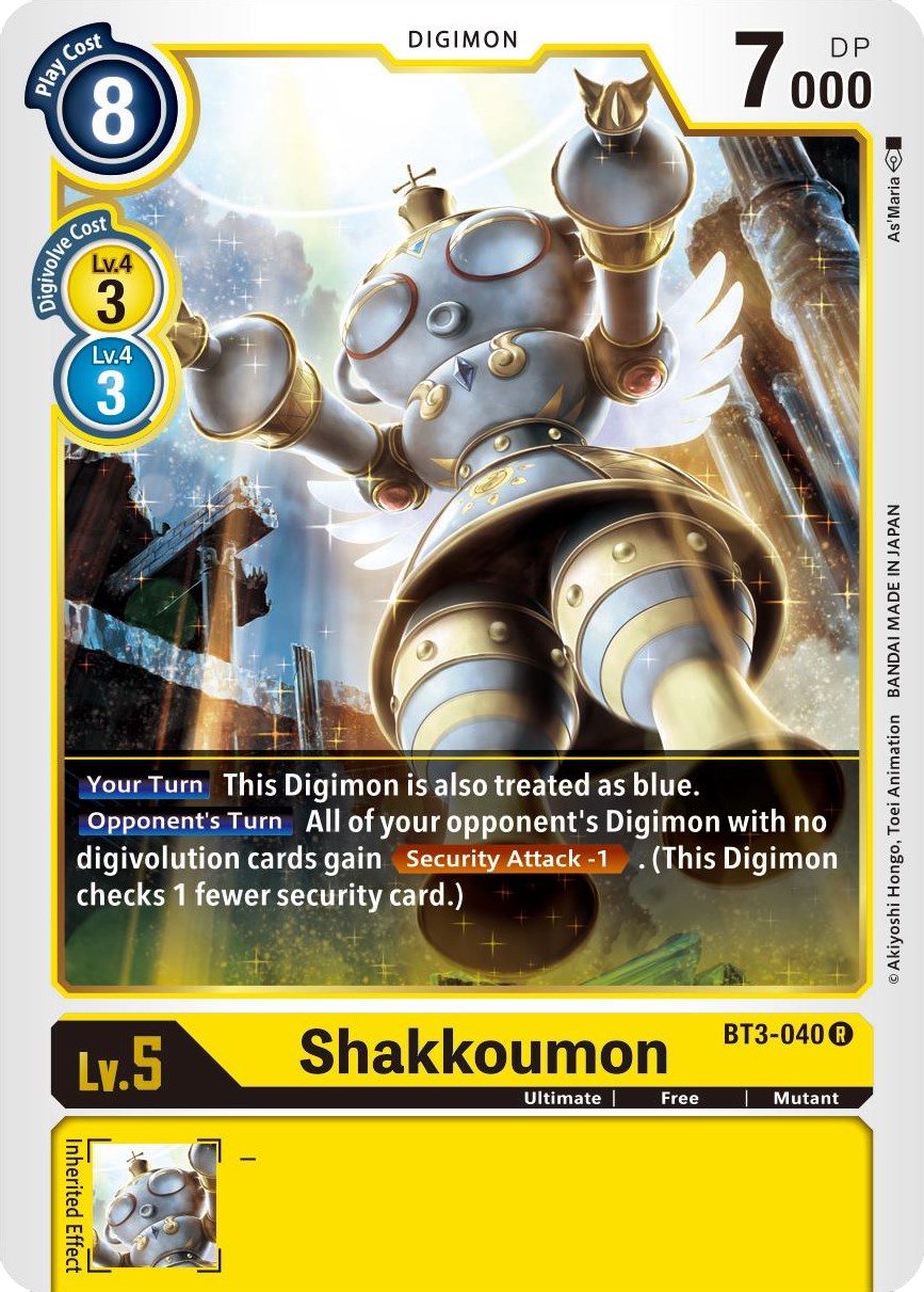 Shakkoumon [BT01-03B - BT3-040 R]