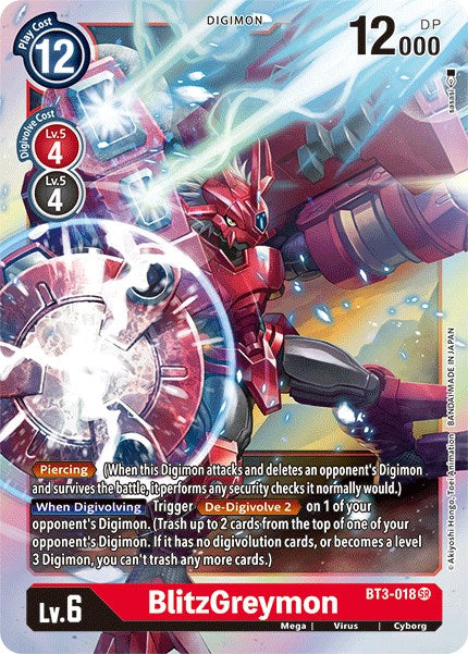 BlitzGreymon [BT01-03B - BT3-018 SR]