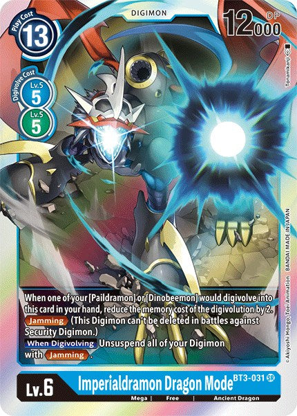 Imperialdramon Dragon Mode [BT01-03B - BT3-031 SR]