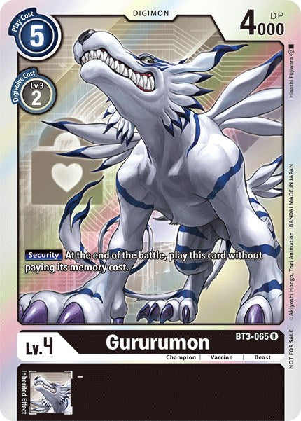 Gururumon (Box Topper) [BT01-03B - BT3-065 U]