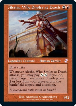 Alesha, Who Smiles at Death [TSR - 338]
