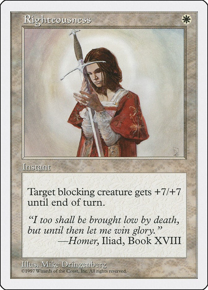 Righteousness [5ED - N/A]