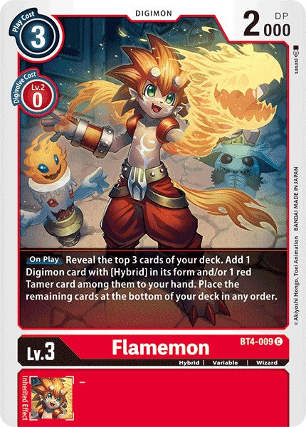 Flamemon [BT04 - BT4-009 C]