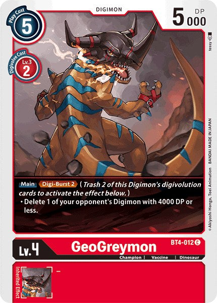 GeoGreymon [BT04 - BT4-012 C]