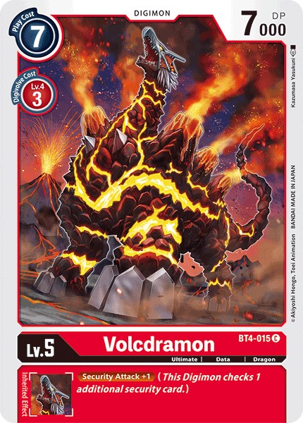 Volcdramon [BT04 - BT4-015 C]