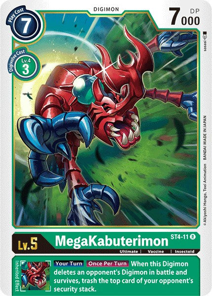 MegaKabuterimon [ST-4 - ST4-11 R]