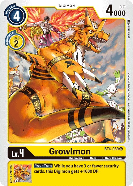 Growlmon [BT04 - BT4-039 C]