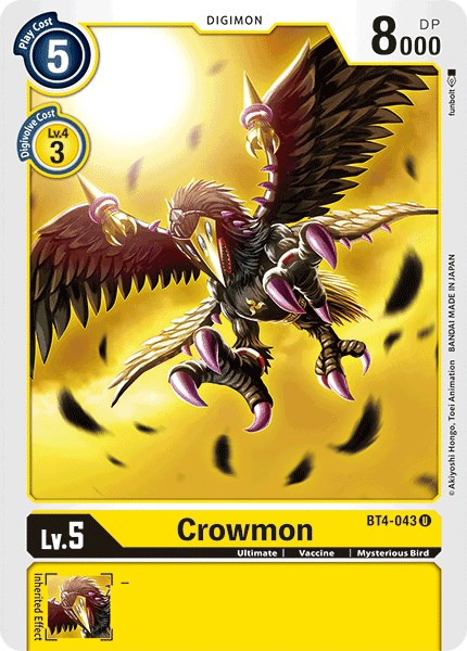 Crowmon [BT04 - BT4-043 U]