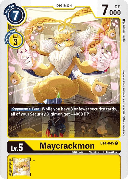 Maycrackmon [BT04 - BT4-045 C]