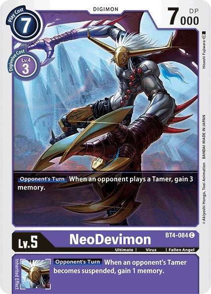 NeoDevimon [BT04 - BT4-084 C]