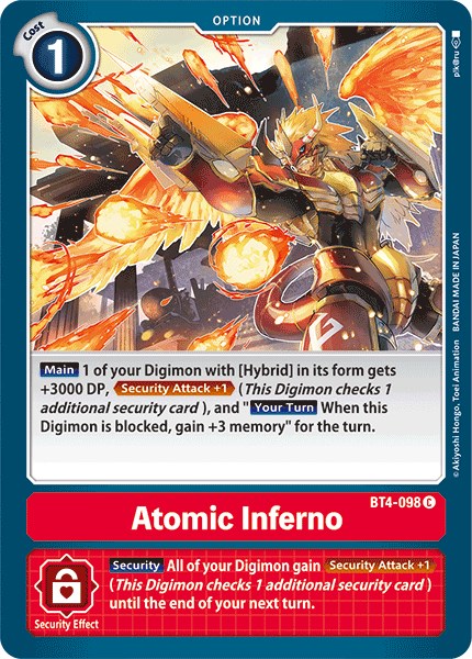 Atomic Inferno [BT04 - BT4-098 C]