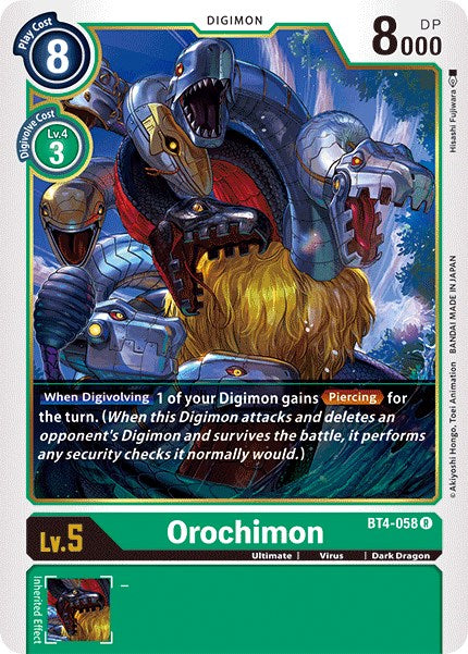Orochimon [BT04 - BT4-058 R]