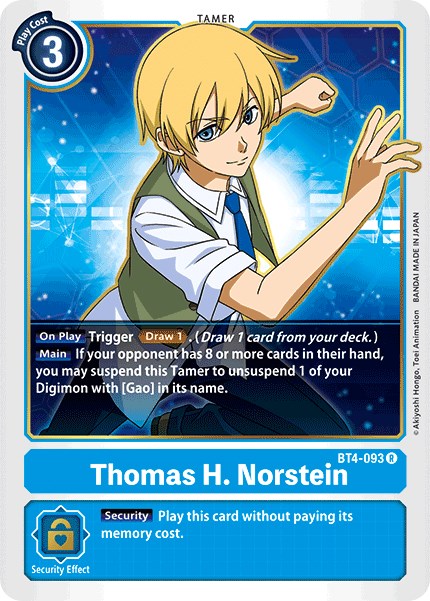 Thomas H. Norstein [BT04 - BT4-093 R]