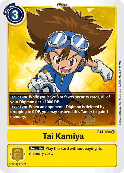 Tai Kamiya [BT04 - BT4-094 R]