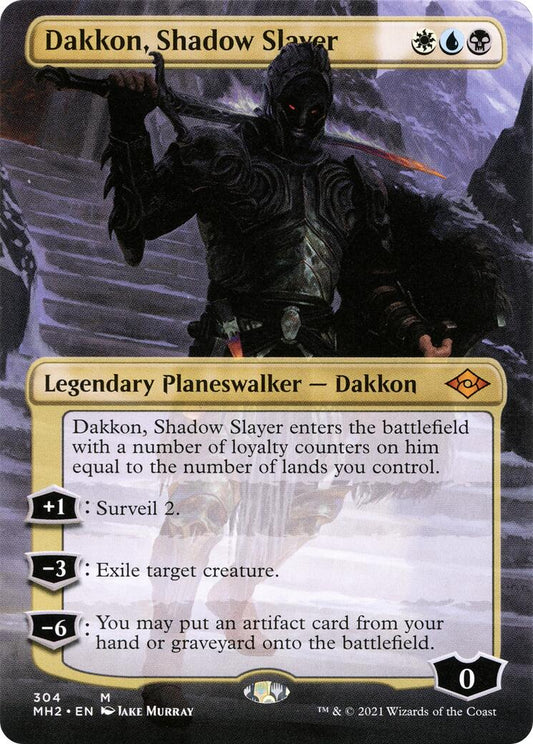 Dakkon, Shadow Slayer (Borderless) [MH2 - 304]