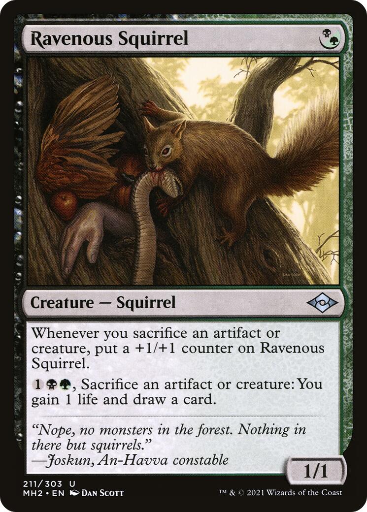 Ravenous Squirrel [MH2 - 211]