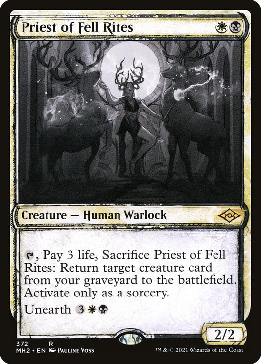 Priest of Fell Rites (Showcase) [MH2 - 372]
