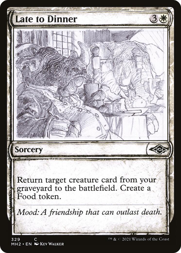 Late to Dinner (Showcase) [MH2 - 329]
