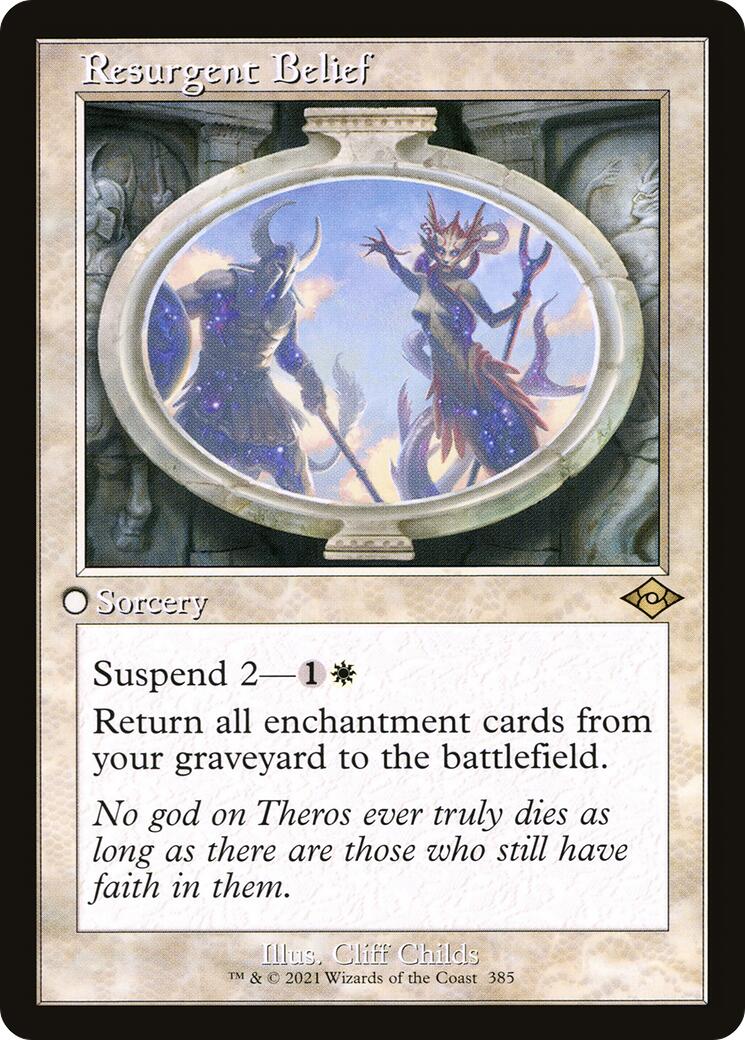 Resurgent Belief (Retro Frame) [MH2 - 385]
