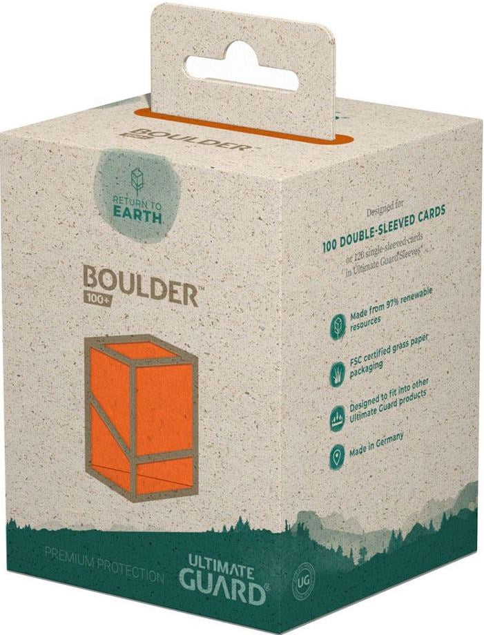 Return to Earth Boulder Deck Case Orange