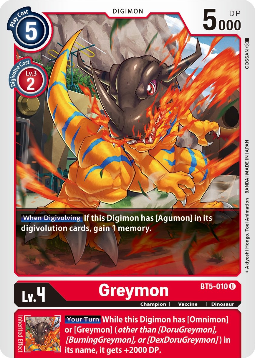Greymon [BT05 - BT5-010 U]