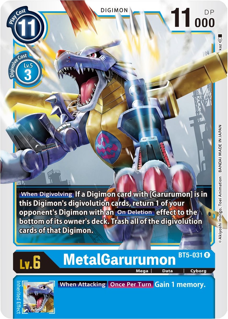 MetalGarurumon - BT5-031 [BT05 - BT5-031 R]