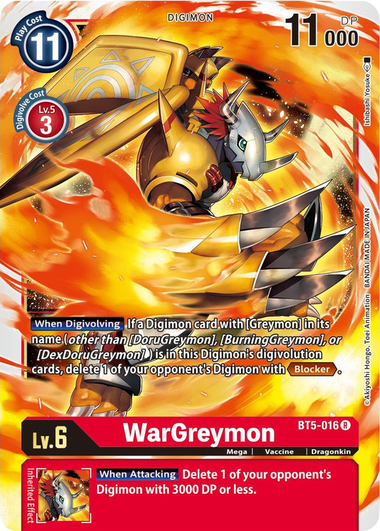 WarGreymon [BT05 - BT5-016 R]