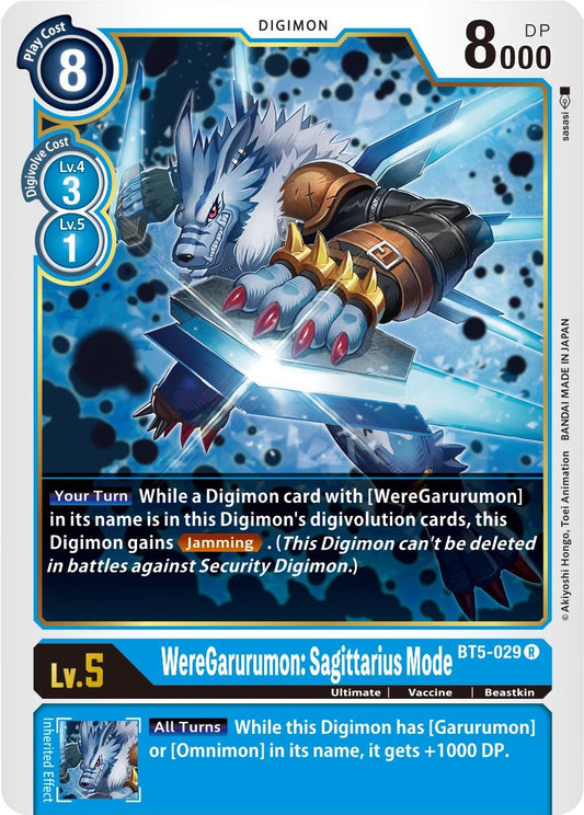 WereGarurumon: Sagittarius Mode [BT05 - BT5-029 R]
