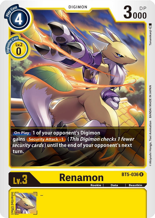Renamon [BT05 - BT5-036 R]