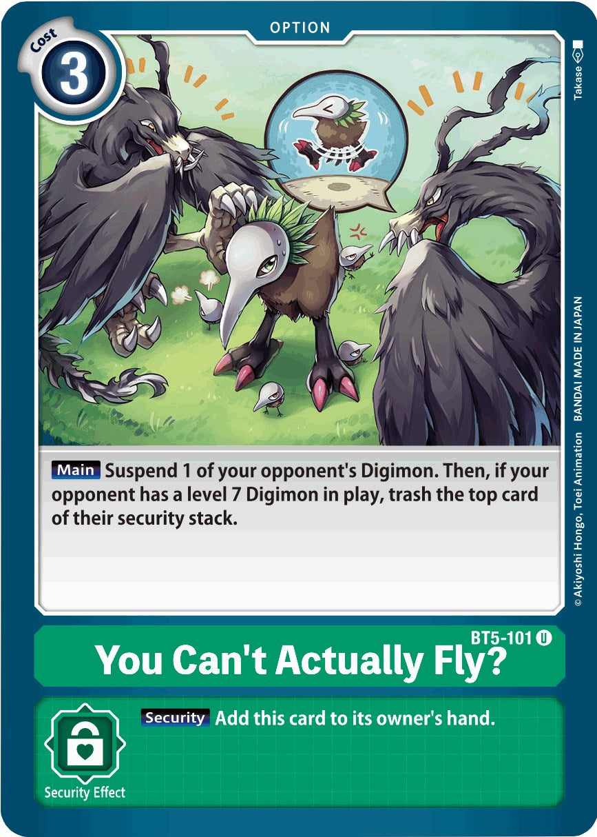 You Can't Actually Fly? [BT05 - BT5-101 U]