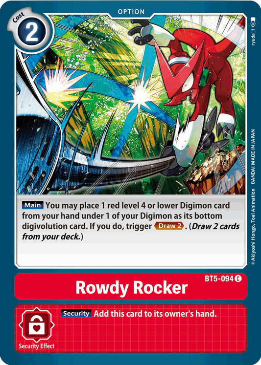 Rowdy Rocker [BT05 - BT5-094 C]