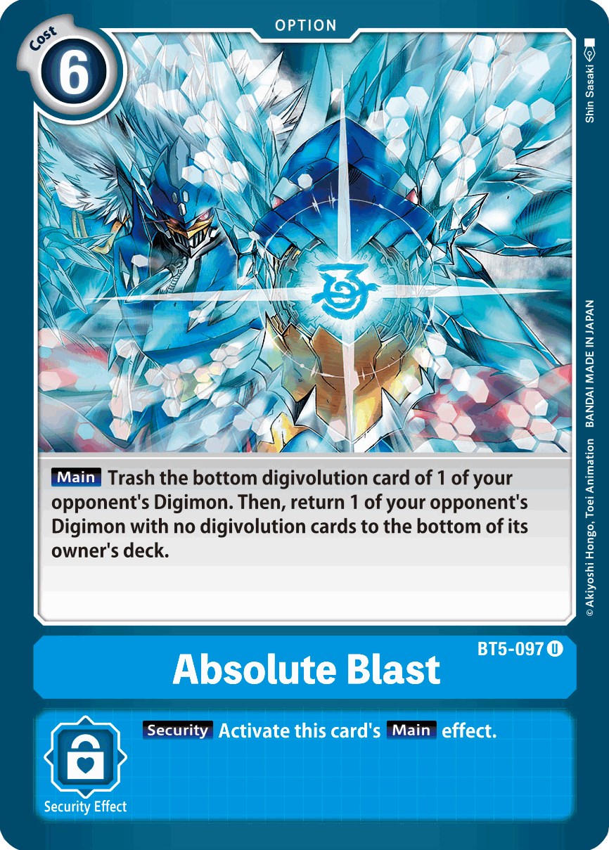 Absolute Blast [BT05 - BT5-097 U]
