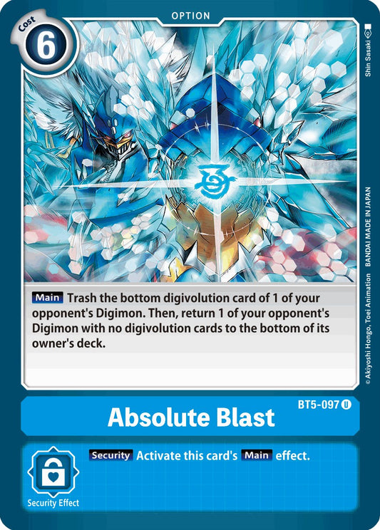 Absolute Blast [BT05 - BT5-097 U]