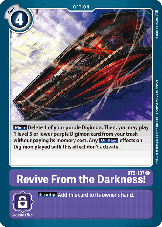Revive From the Darkness! [BT05 - BT5-107 U]