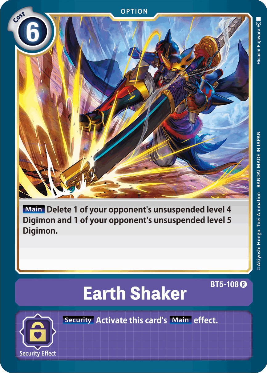 Earth Shaker [BT05 - BT5-108 R]