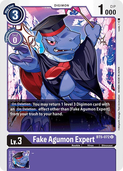 Fake Agumon Expert [BT05 - BT5-072 U]