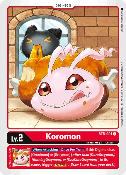 Koromon [BT05 - BT5-001 U]