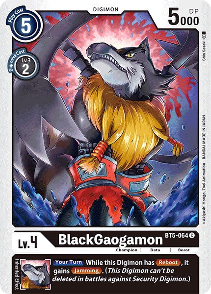 BlackGaogamon [BT05 - BT5-064 C]