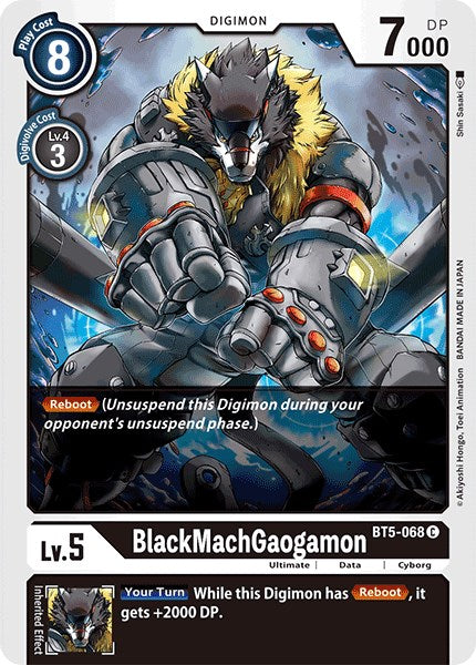 BlackMachGaogamon [BT05 - BT5-068 C]