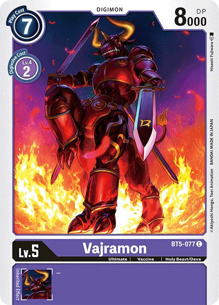 Vajramon [BT05 - BT5-077 C]