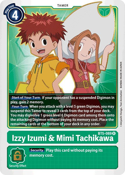 Izzy Izumi & Mimi Tachikawa [BT05 - BT5-089 R]