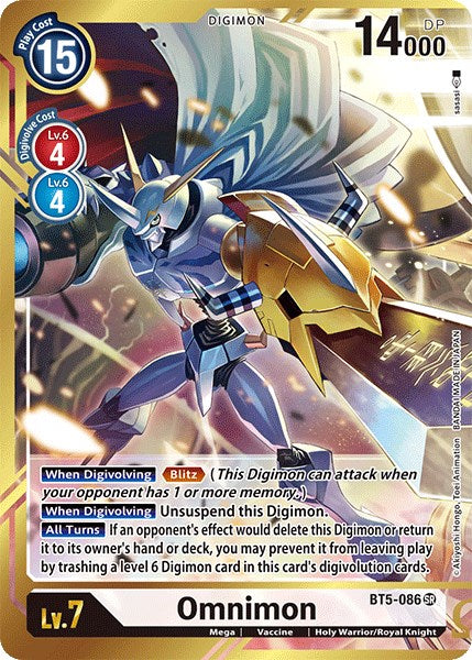 Omnimon (Alternate Art - sasasi) [BT05 - BT5-086 SR]